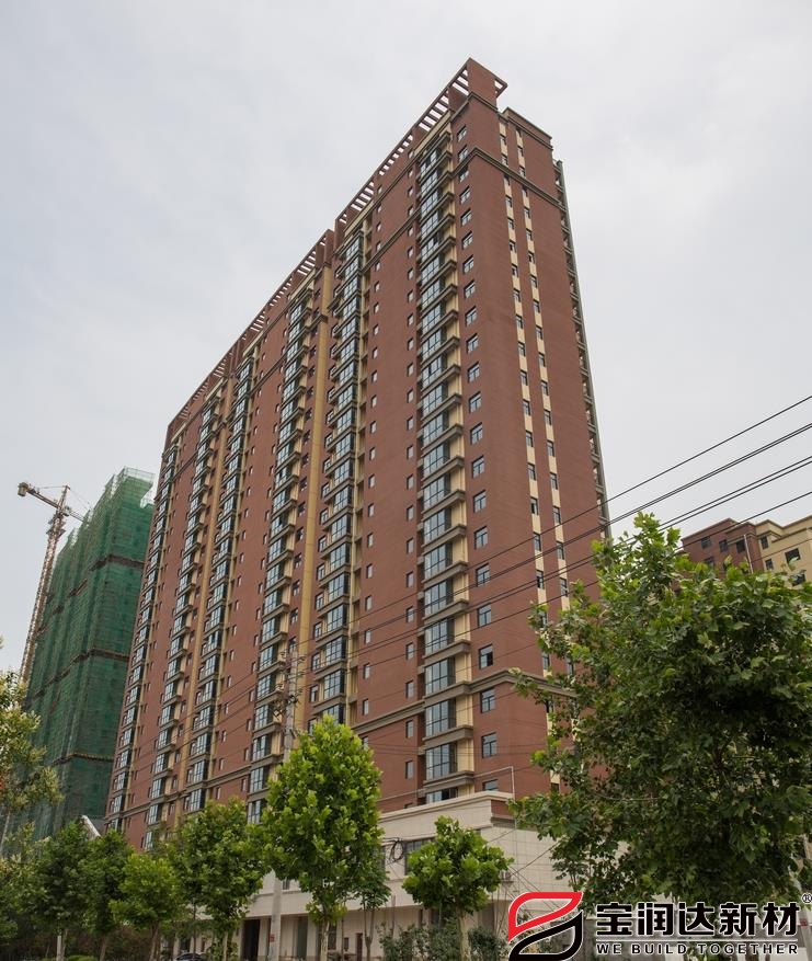 河南鄭州綠博半島使用寶潤達(dá)保溫裝飾一體板