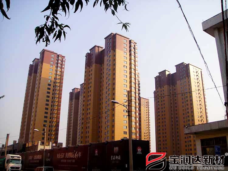 紫晶御府使用寶潤(rùn)達(dá)外墻保溫裝飾一體板