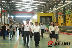 省政協(xié)副主席龔立群一行蒞臨寶潤達