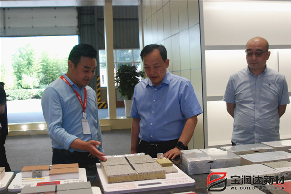 副市長趙勝業(yè)一行來訪寶潤達考察調研